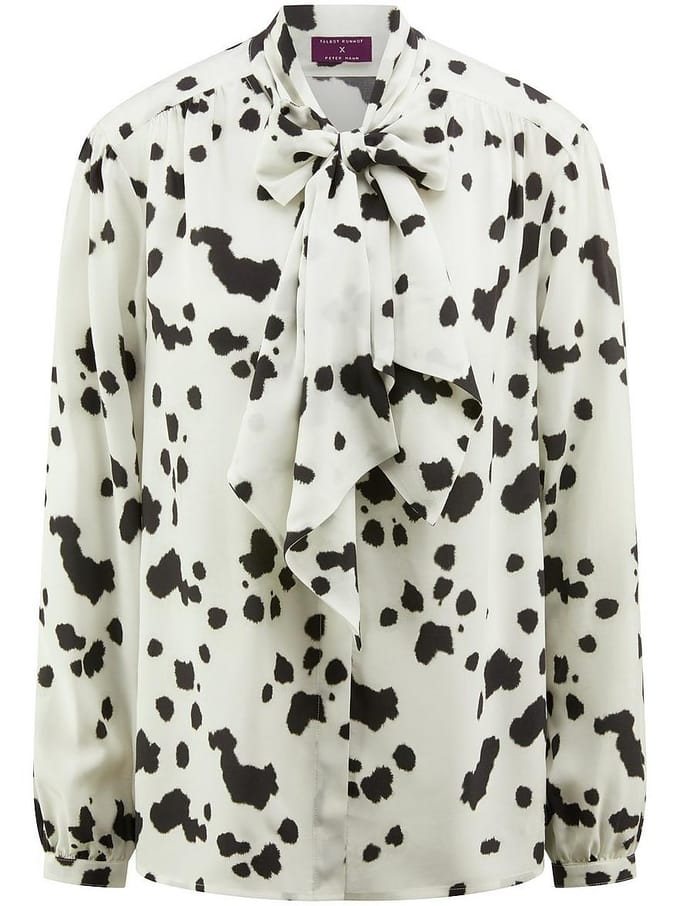 Blouse Van TALBOT RUNHOF X PETER HAHN wit