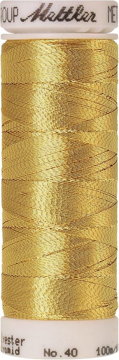 Glanzend Polyester Borduurgaren Metaalglans 100 Meter