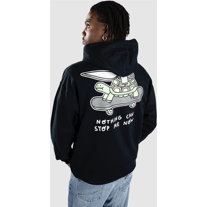 A.LAB Nothing Can Black Hoodie zwart