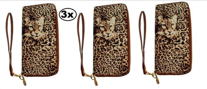 3x Gooische knip panterprint
