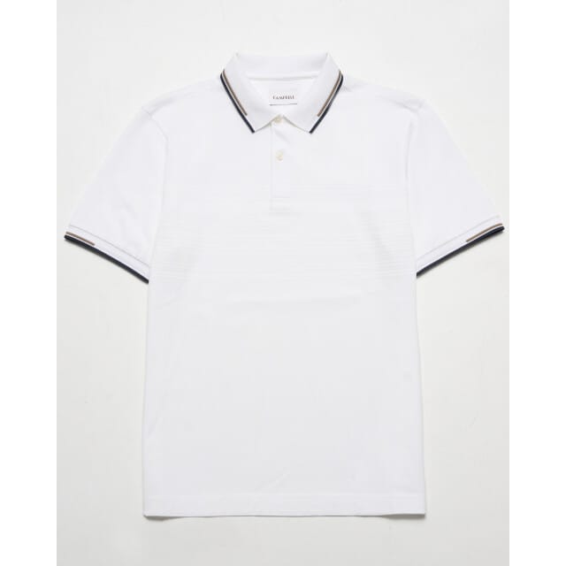 Campbell Warson polo met korte mouwen