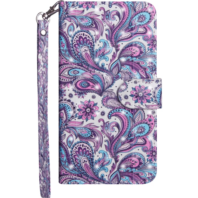 Mocaa  Samsung Galaxy A21s Shiny Bookcase Design Meerkleurig