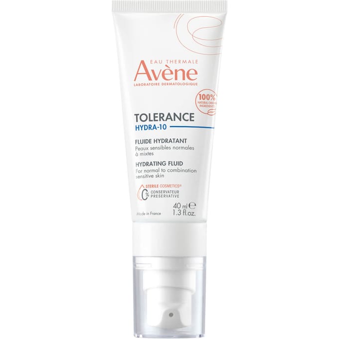 Avène Tolérance Hydra 10 Hydrataterende Fluide Gevoelige normale tot gemengde huid 40 Crème