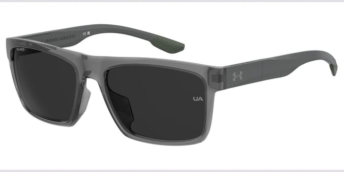 Under Armour UA ACETECH/F Crystal grey 59/17/145 UNISEX Zonnebrillen