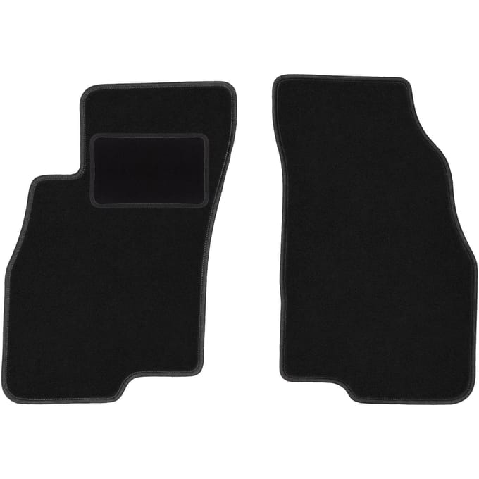 Voormatten zwart voor: Fiat Punto EVO hatchback (2998-2012)