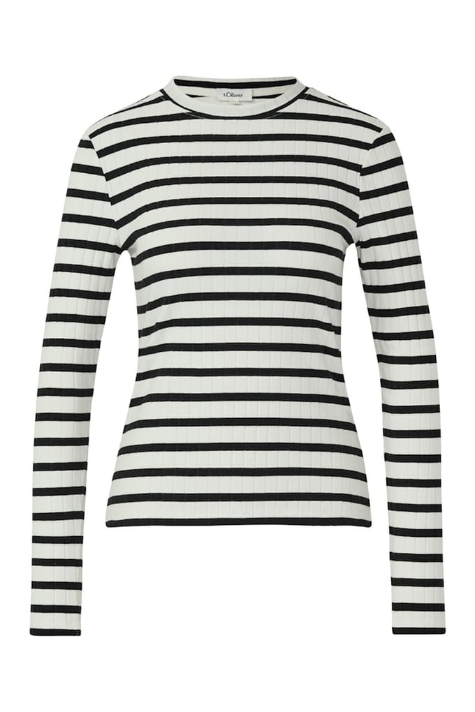 s.Oliver T-shirts Black Taglia: 44 | Maglie a manica lunga Outlet | Donna | Nero