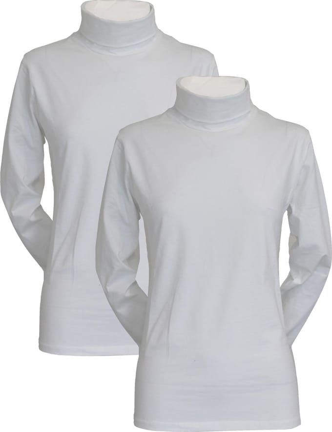 Campri Skipully (2-PACK) - Wintersportpully - Dames - White (001) - maat M