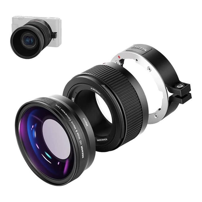 Neewer Groothoeklens Voor Sony Zv1 Hoogwaardig Lensfilter