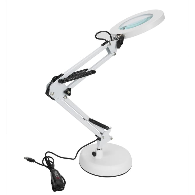 5X Vergrootglas Lamp LED Chips met USB Interface 3000‑6500K voor Manicure Tattoo Gebruik