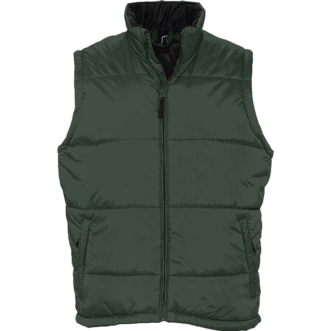 SOLS Unisex Warm Gilet voor volwassenen (Bosgroen)
