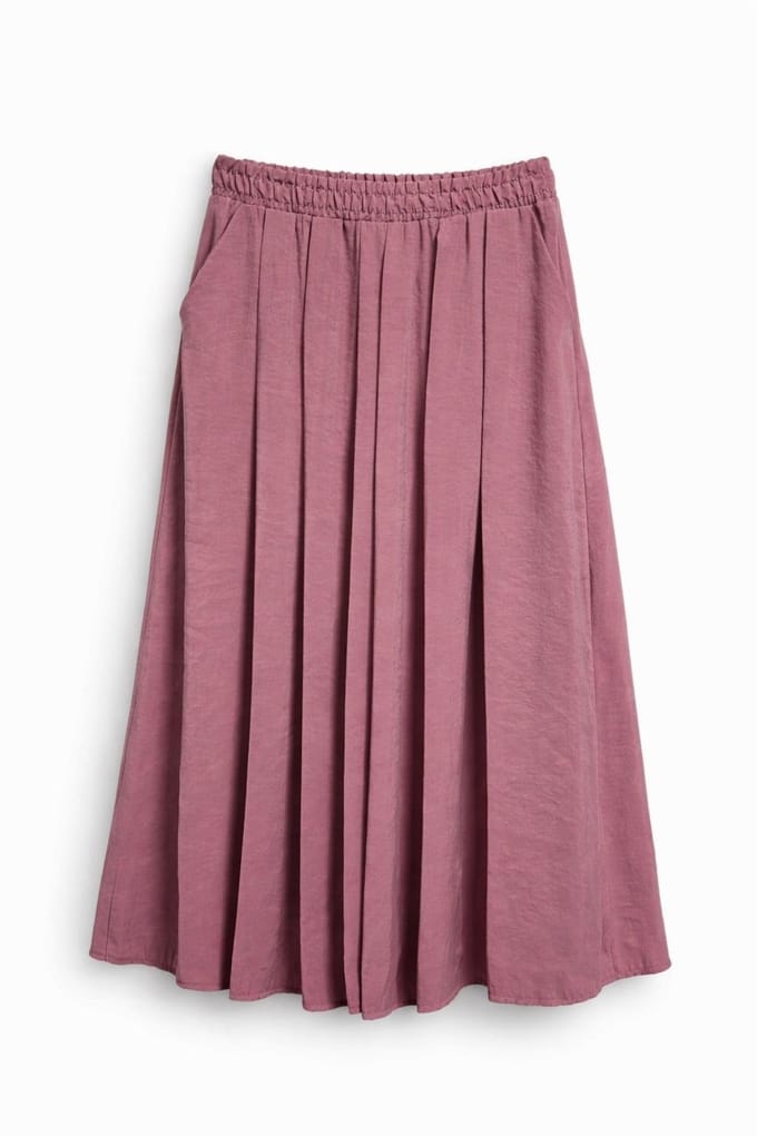 Hoge Taille Maxi Rok met Touwtje Taille