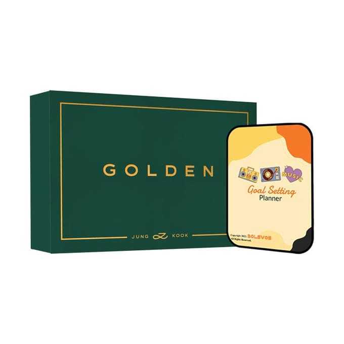 Jung Kook (BTS) GOUDEN Album WEVERSE ver. beige
