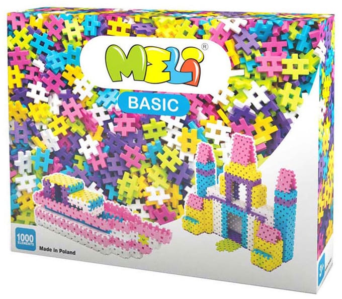 K'nex bouwblokken roze 1000 stuks educatief constructiespeelgoed.