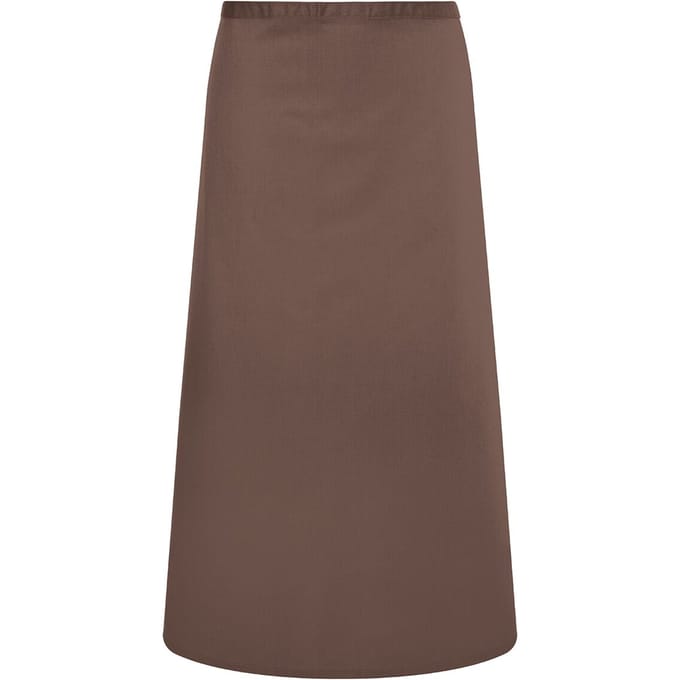 Karlowsky Basic Bistro Contrast Schort (Lichtbruin)