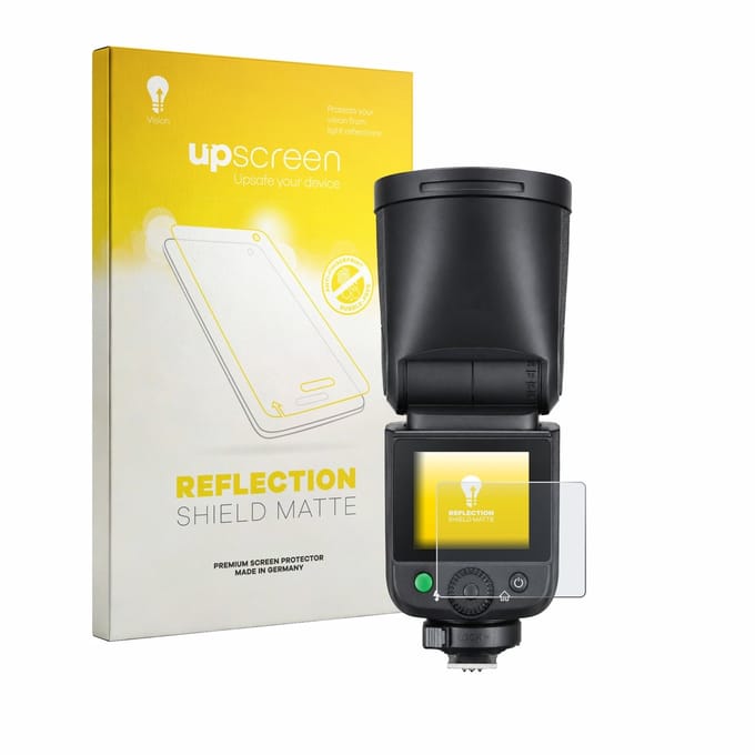 upscreen - Screenprotector voor Godox V1 mid - Folie Beschermfolie anti glare matte