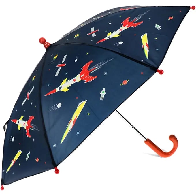 Push-up paraplu voor kinderen Rex London Space Age