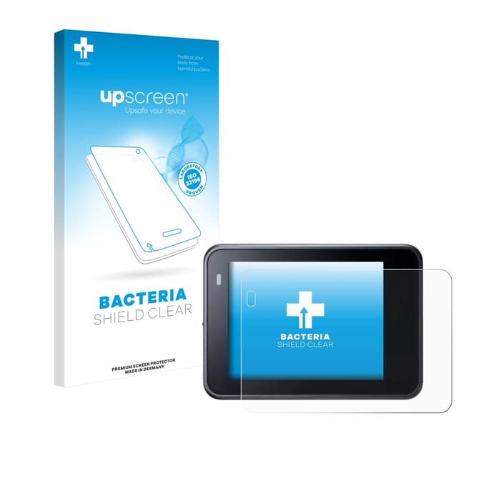 upscreen - Screenprotector voor Akaso Brave 8 - Folie Beschermfolie transparant antibacterieel