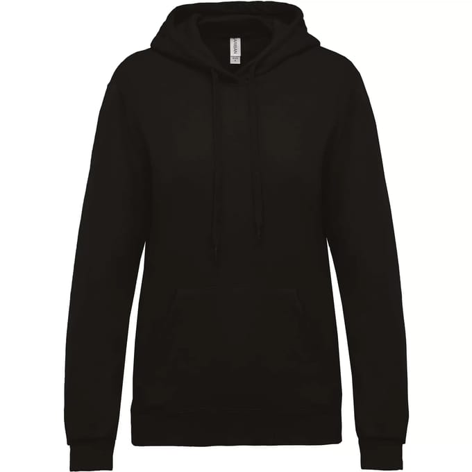 Kariban Eco damessweater met capuchon K473 - Black - S