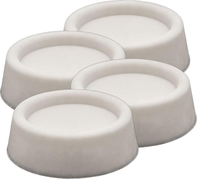 Finnacle - "Set van 4 stuks Trillingsdempers - Voetjes wasmachine - Wit"