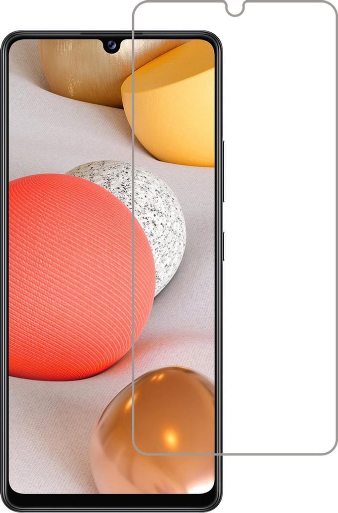 Screenprotector - Geschikt voor Samsung Galaxy A42 - Extra Sterk - Gehard Glas - Beschermglas - Tempered Glass - Screen Protector