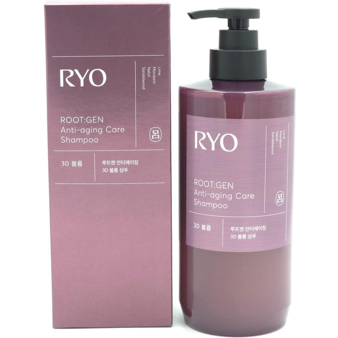 Wortel:Gen Anti-Aging Care 3D Volume Shampoo 550 ml gray