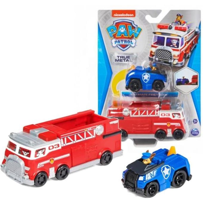 PSI PATROL Zestaw Drużynowy Pojazd Figurka Chase SPIN MASTER