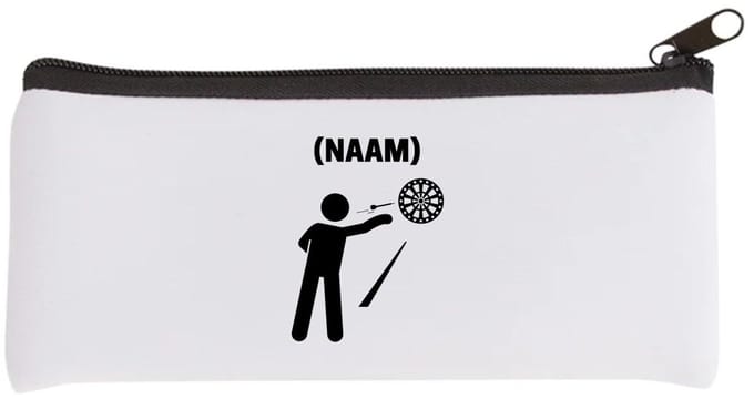 Akyol - darten met eigen naam Etui - Dartbord - darter - sport - 20 bij 9 cm