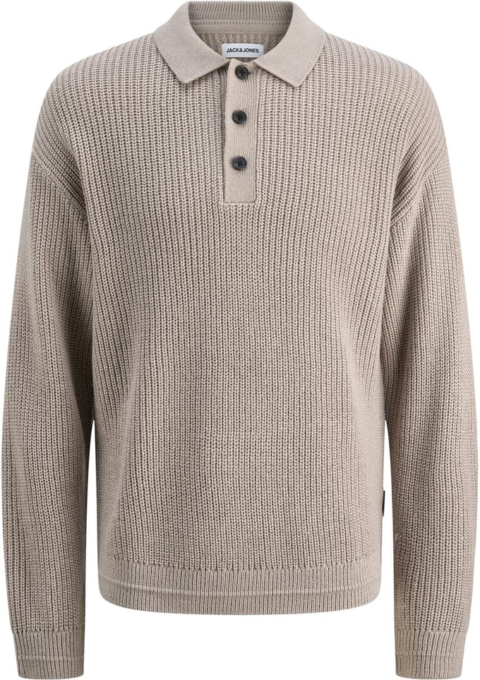Jack & Jones Gebreide polo Effen Gebreide polo
