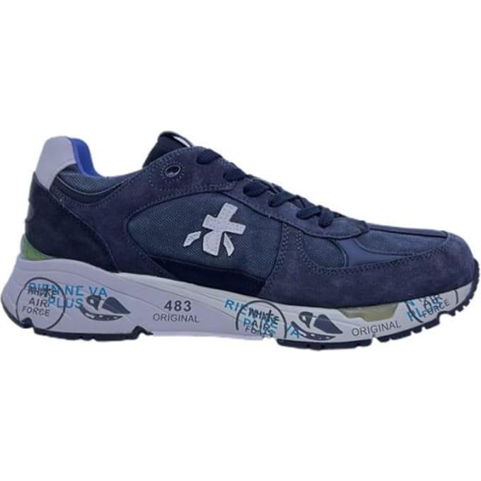 Athletic Inspired Sneakers - Blue