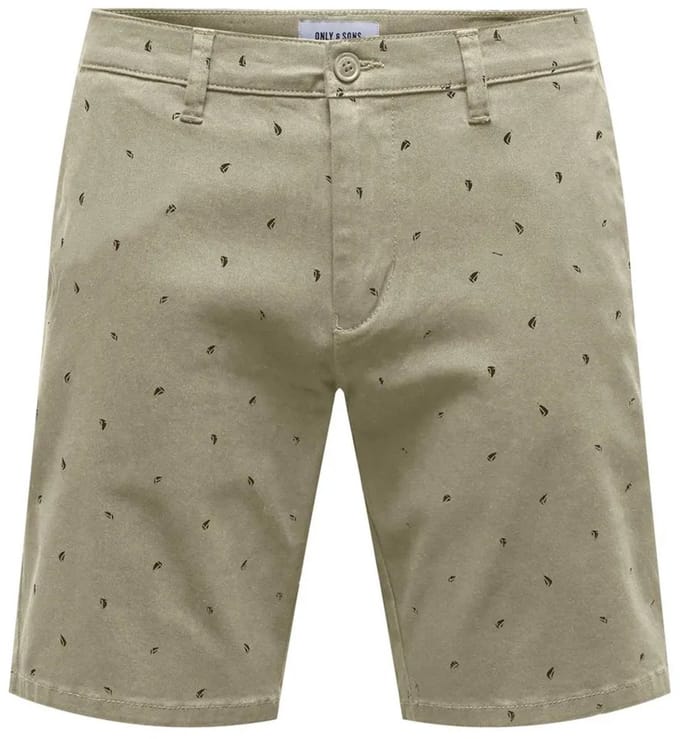 Only & Sons Cam Ditsy 00133 Korte Broek Groen S Man
