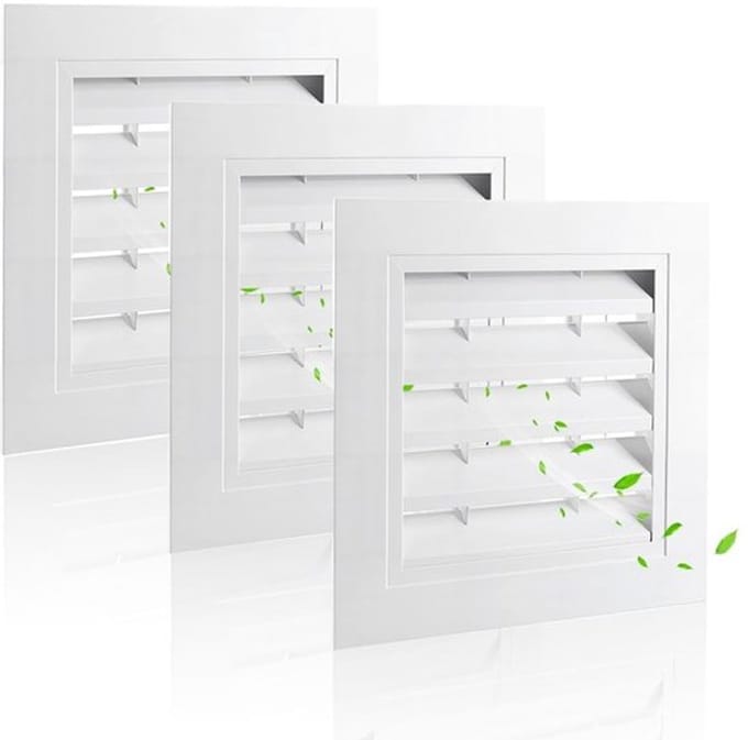 Dailygoods- Ventilatieafdekking Robuust Aluminium - Ventilatierooster