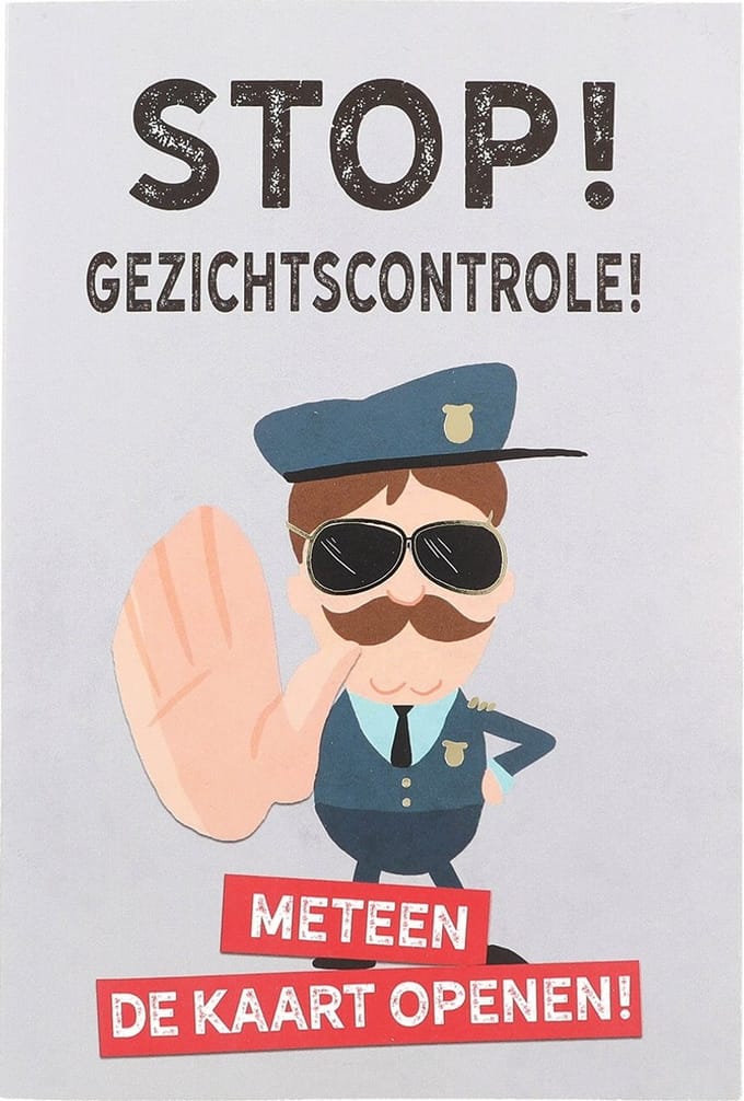 Depesche STOP! gezichtscontrole spel voor kinderen - grappig speelgoed.