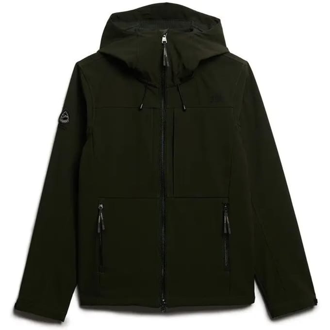 Superdry - Softshell Trekker Jas met Capuchon - Heren