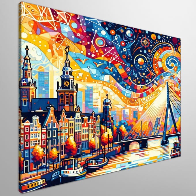 Kunstprint | Wanddecoratie | Canvas | 100 × 100 cm