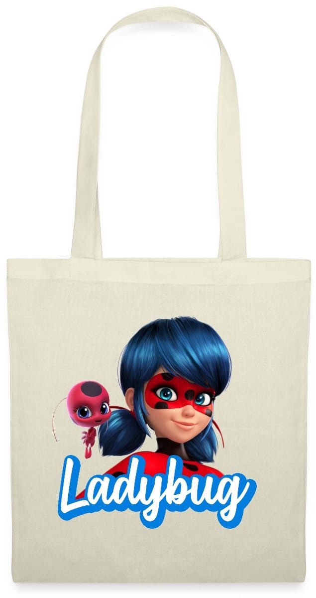 Miraculous Ladybug Tikki Tas Van Stof Schoudertas
