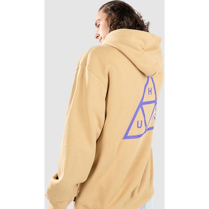 Herenhoodieset Triple Triangle Po Hoodie Oatmeal