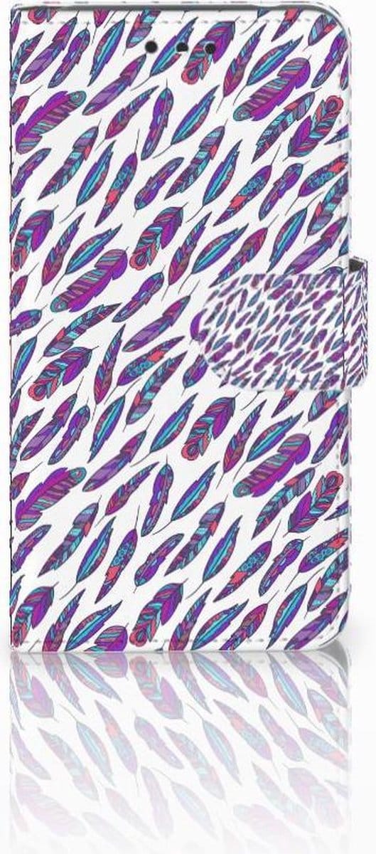 Nokia 2 Telefoon Hoesje Feathers Color