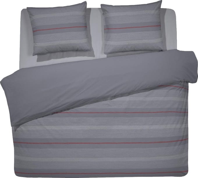 Damai Tomasso - Dekbedovertrek - 240 x 200/220 cm - Lits-jumeaux - Grey
