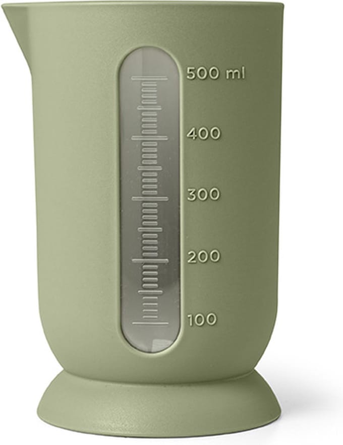 Maatbeker QB - 500 ml - Ø 8,7 x H 14 cm - donker eucalyptus groen