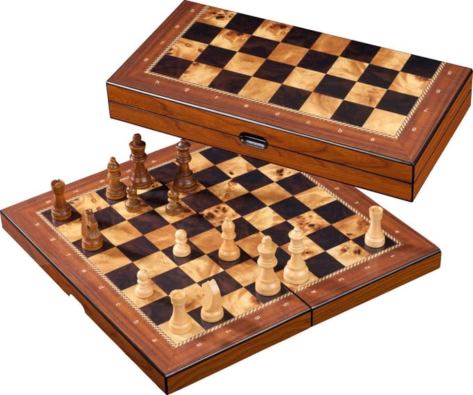 Philos Schaak Kassette Veld 40 mm, Koningshoogte 76 mm