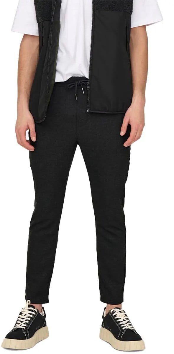 Only & Sons Linus Tap Crop 4459 Broek Grijs XL Man