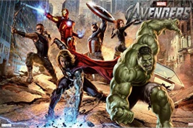 Avengers maxi poster
