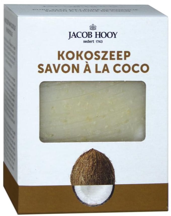 Jacob Hooy Kokos zeep niet vloeibaar 240 Milliliter