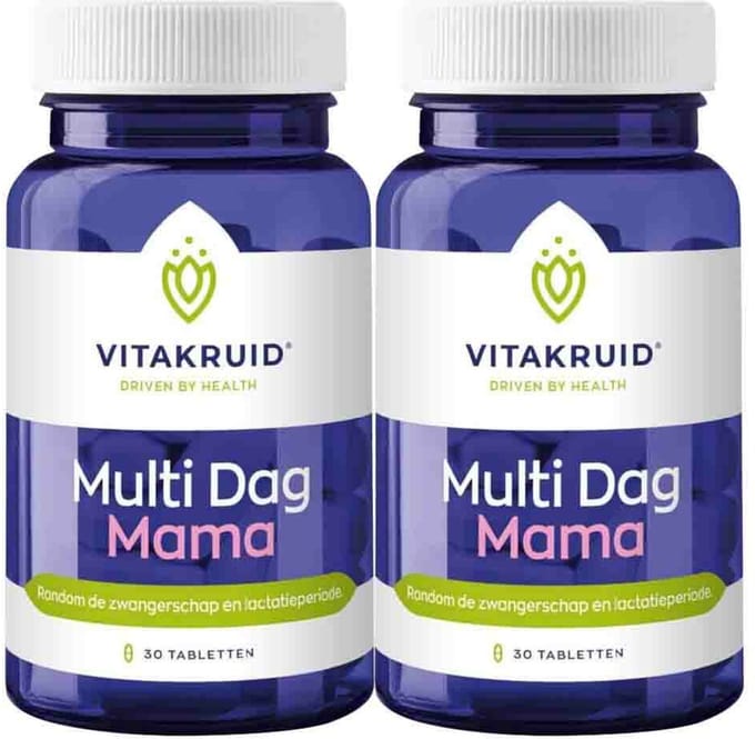 Vitakruid Multi Dag Mama - 2 x 30 tabletten - Voordeelverpakking