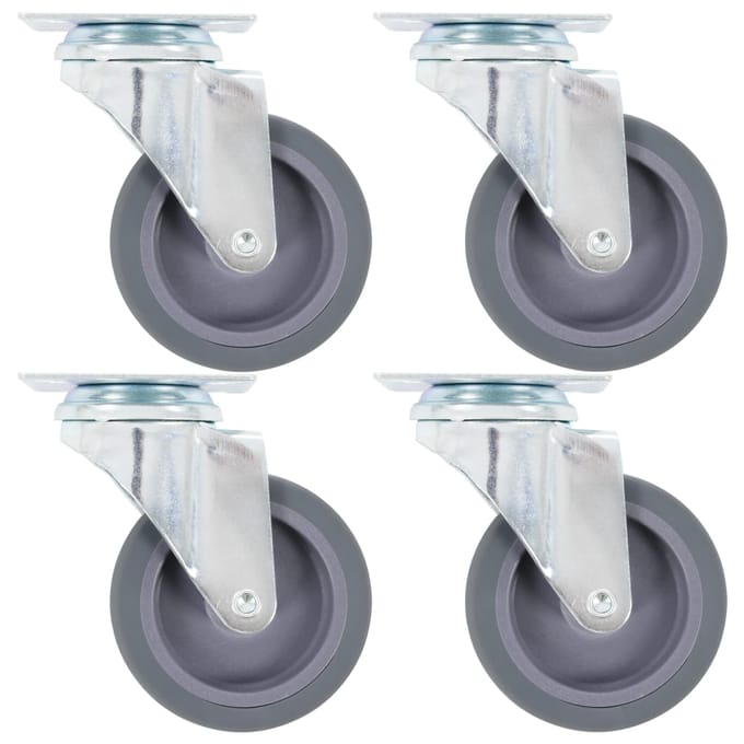 vidaXL - Zwenkwielen - 4 - st - 75 - mm