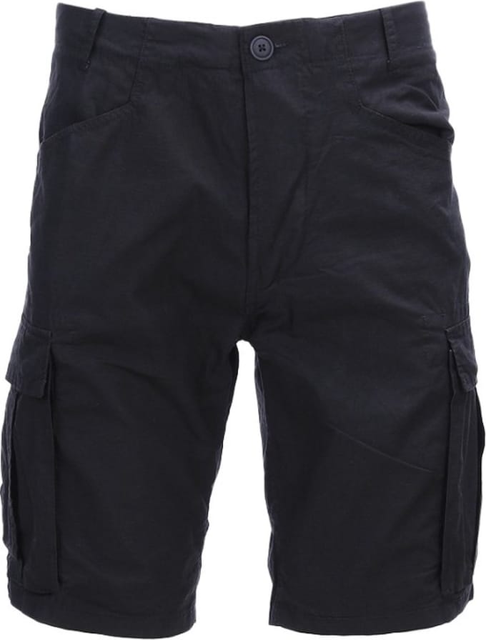 Fostex Garments - Cargo shorts stonewashed (kleur: Zwart / maat: M)