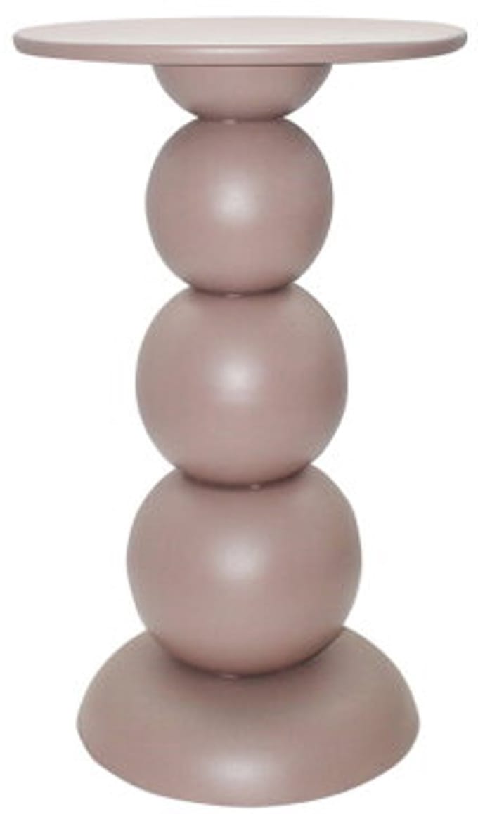 Gouda plantentafel, Ø36, H61, warm beige - Formaggio Collection