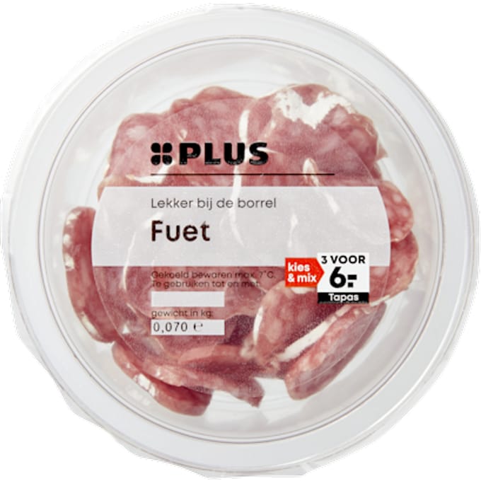 Fuetplakjes