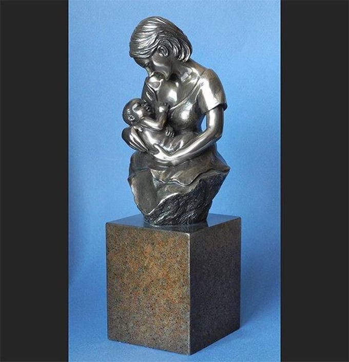 Beeld MOTHER/CHILD "DEVOTION" Parastone