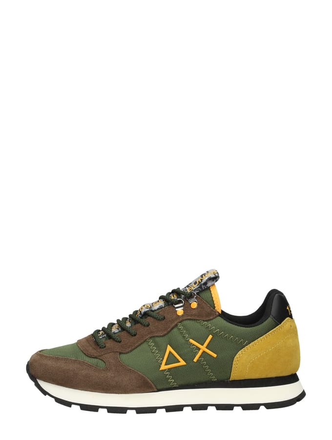 SUN68 Tom Goes Camping Sneakers Laag - groen - Maat 40